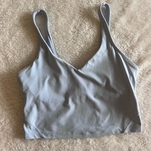 Lululemon Align tank blue linen